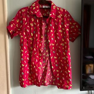 Disney parks food themed shirt size S NWT